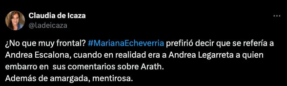 Mariana Echeverría tuvo miedo a enfrentar a Andrea Legarreta en Hoy y embarro a alguien más