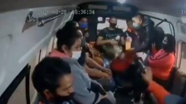 Asalto en combi de Naucalpan