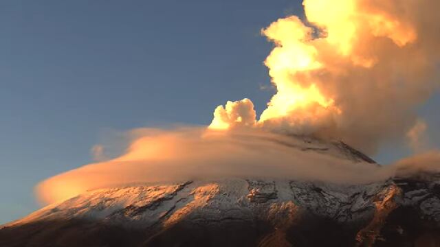 Volcán Popocatépetl el 15 de septiembre