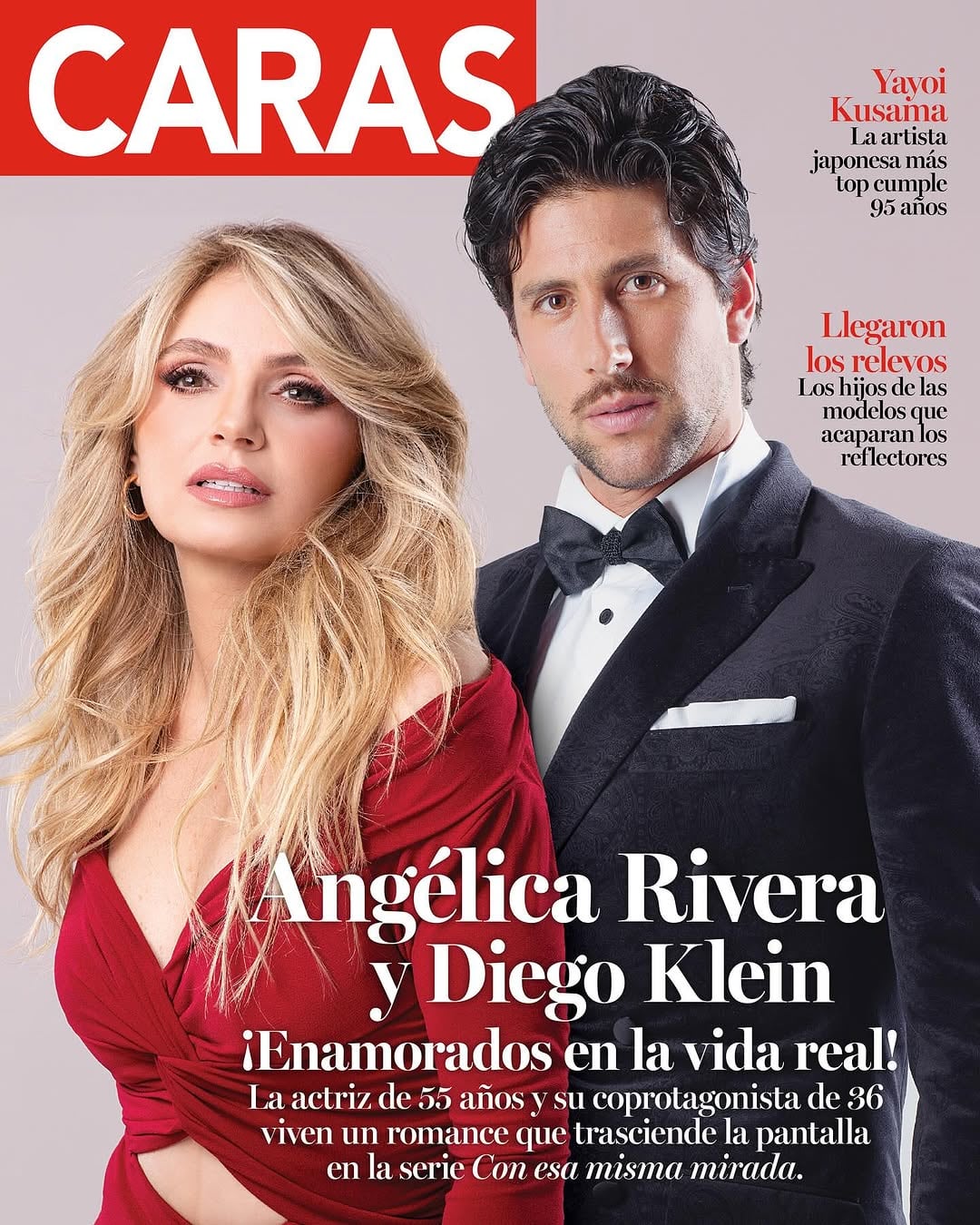Revista CARAS México asegura que hay un romance entre los actores de ‘Con esa misma mirada’, Angélica Rivera y Diego Klein