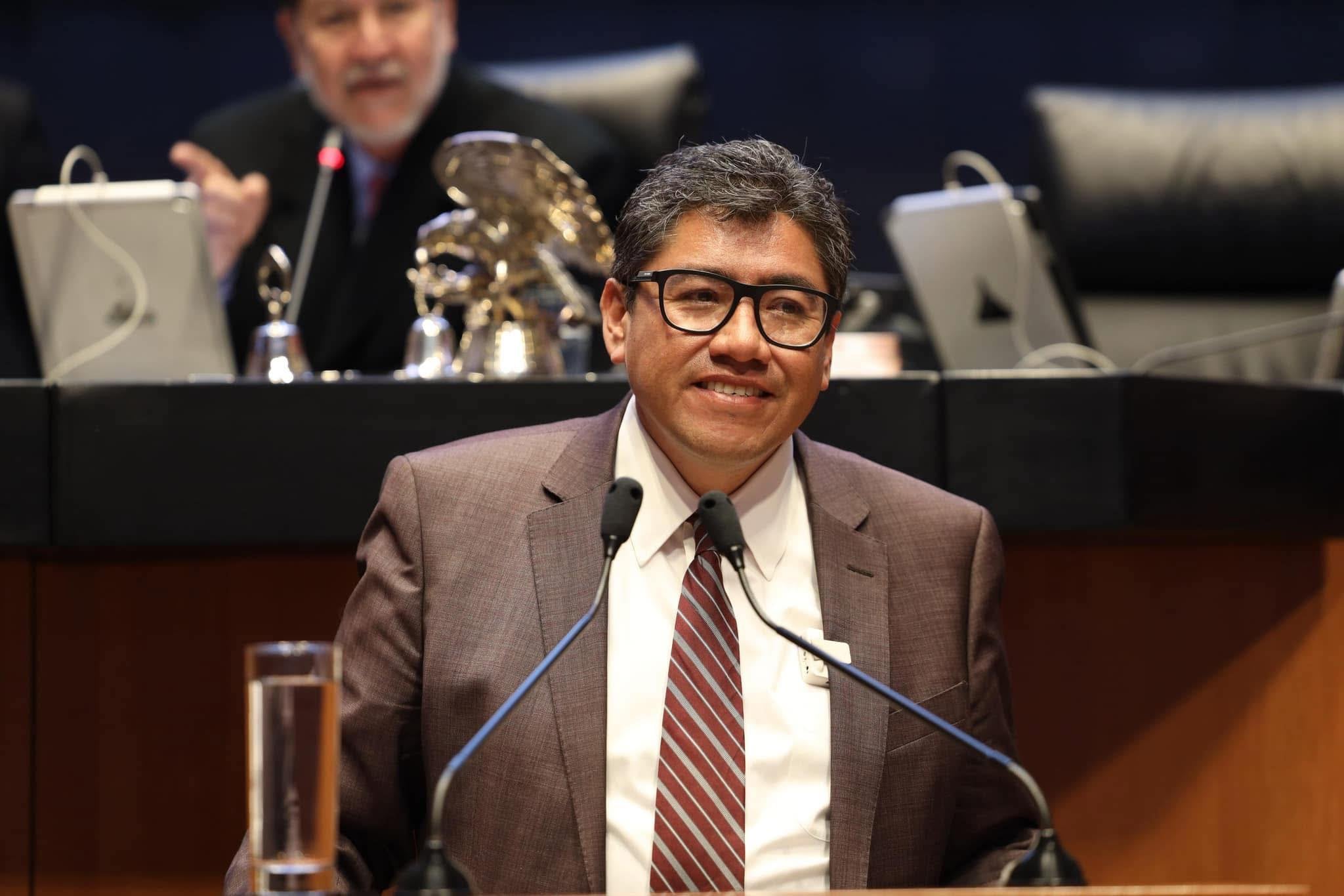 Saúl Monreal, senador por Morena