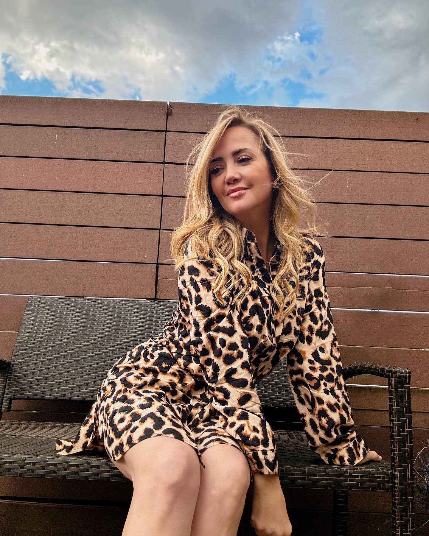 Andrea Legarreta, conductora.