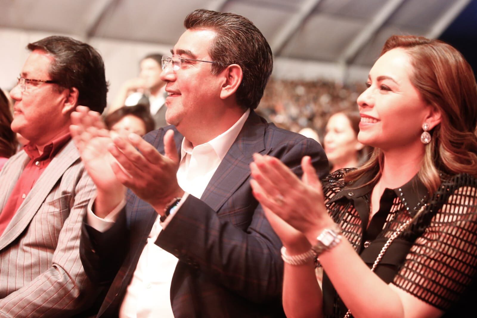 Sergio Salomón Céspedes inaugura la Feria de Puebla