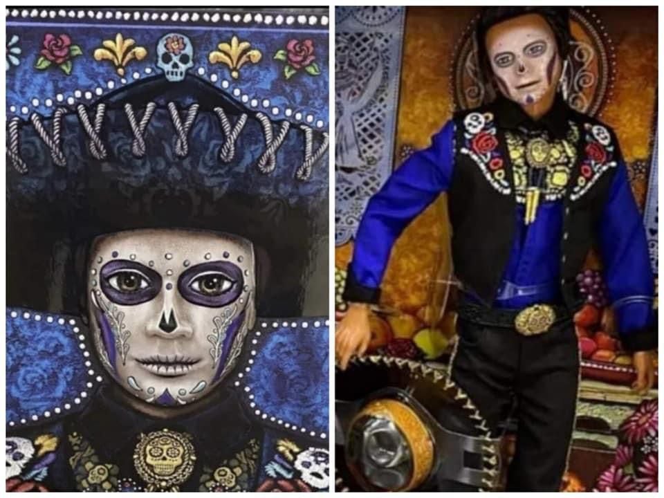 Ken, de la colección Barbie Día de Muertos