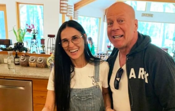 Demi Moore y Bruce Willis