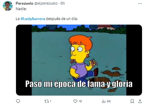 Memes de Lady Aurrerá