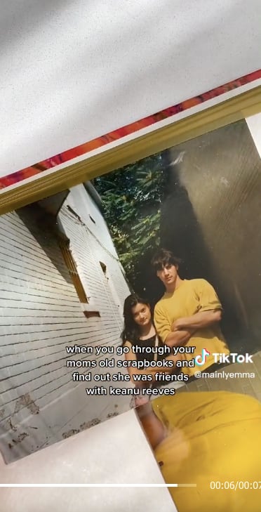 Descubre que Keanu Reeves solía ser amigo de su mamá