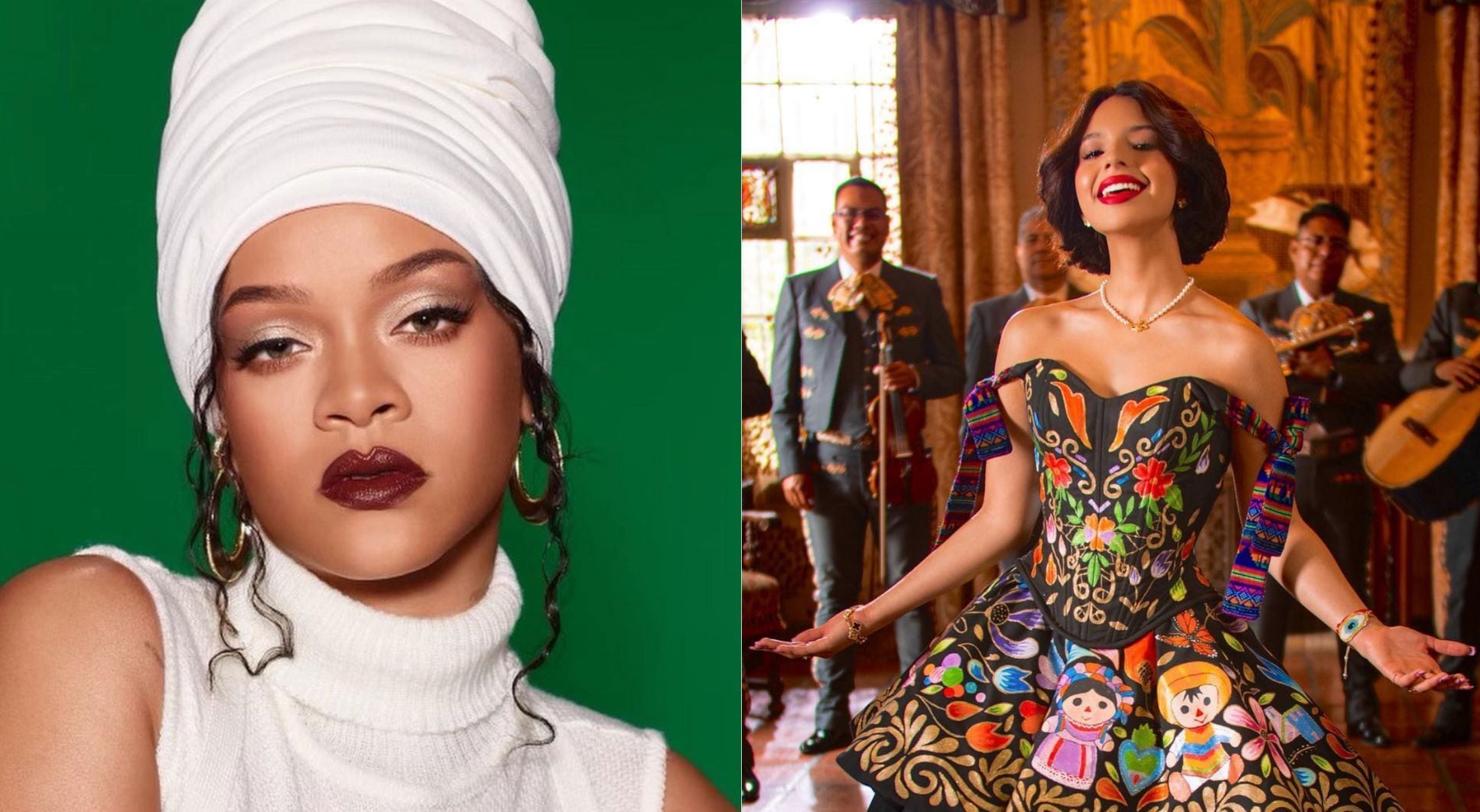 Rihanna, Ángela Aguilar