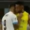 Luis Suárez intentó morder a rival en medio de la bronca entre Uruguay y Colombia