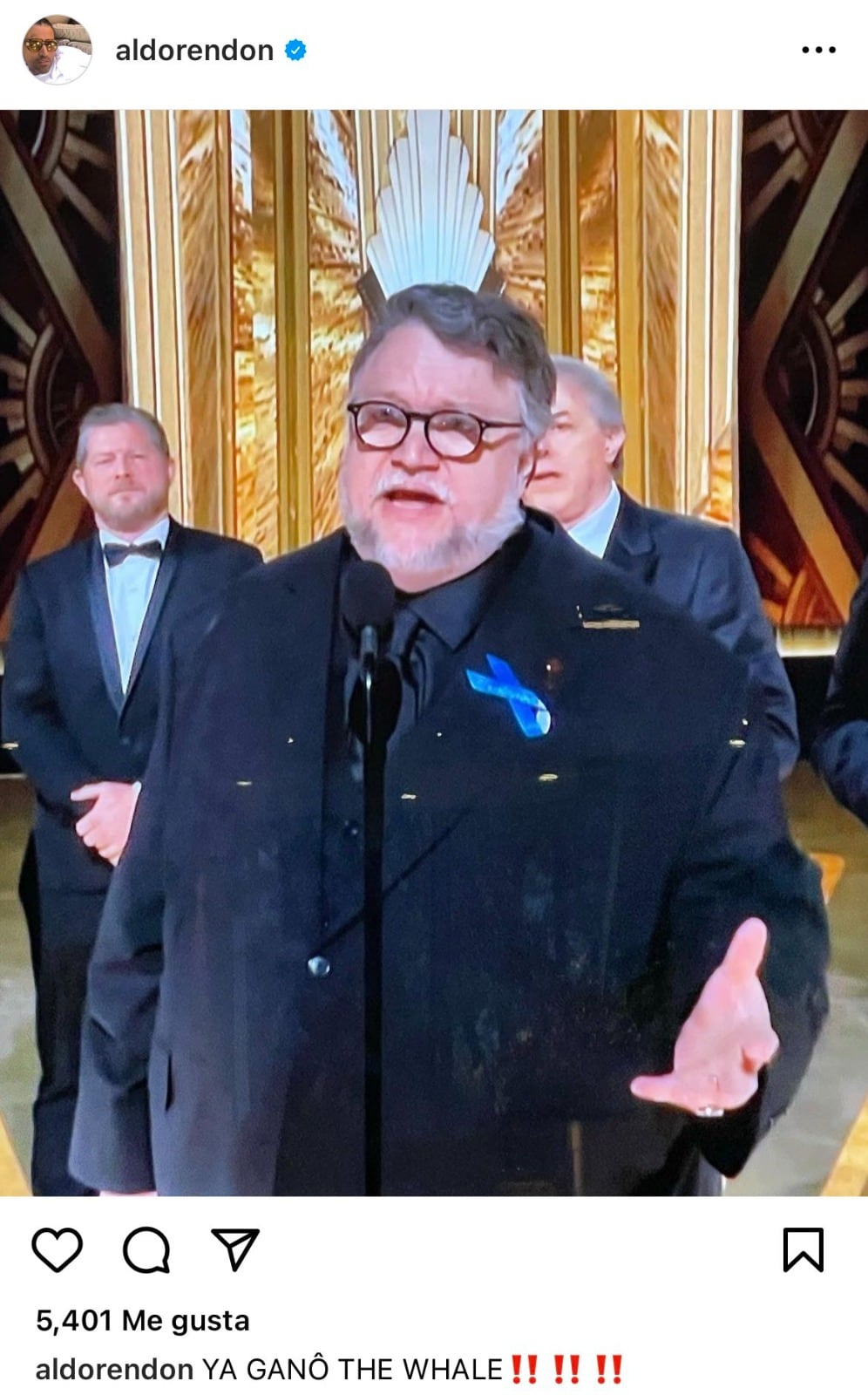 Aldo Rendón incurre en gordofobia sobre Guillermo del Toro.