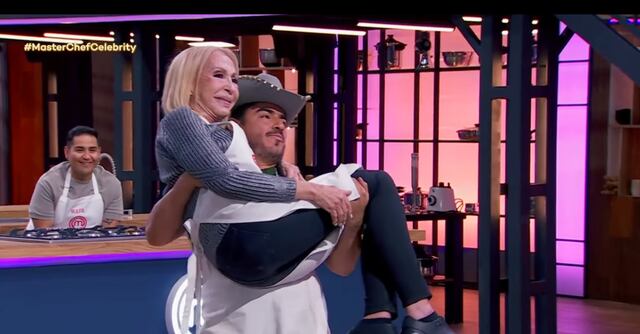 VIDEO: El beso de Laura Bozzo y Rey Grupero en MasterChef Celebrity ...