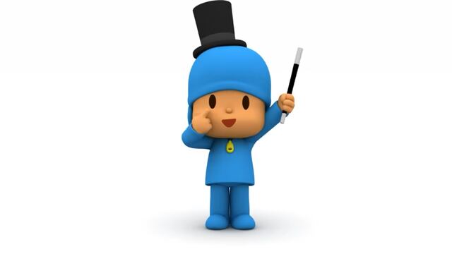 Pocoyó por el Día Internacional del Mago