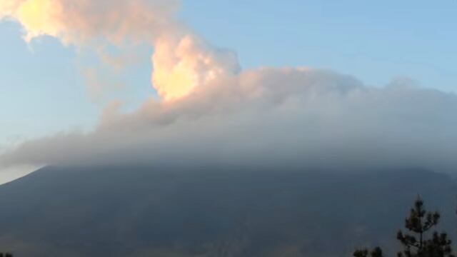 Volcán Popocatépetl hoy 2 de mayo