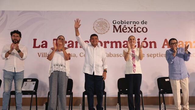Claudia Sheinbaum encabeza en Tabasco el evento “La Transformación Avanza”