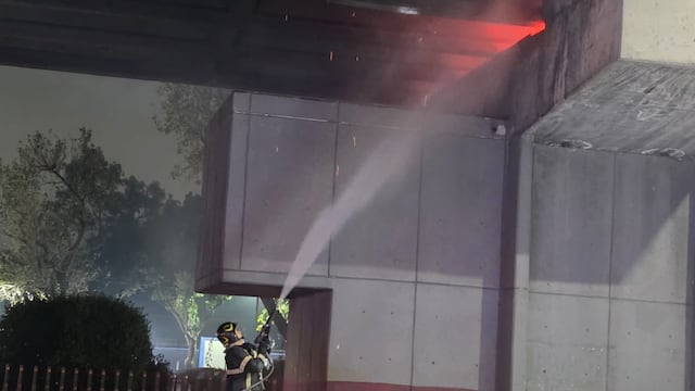 Registran incendio en la Línea 9 Metro CDMX; proporcionan RTP entre Chabacano y Pantitlán