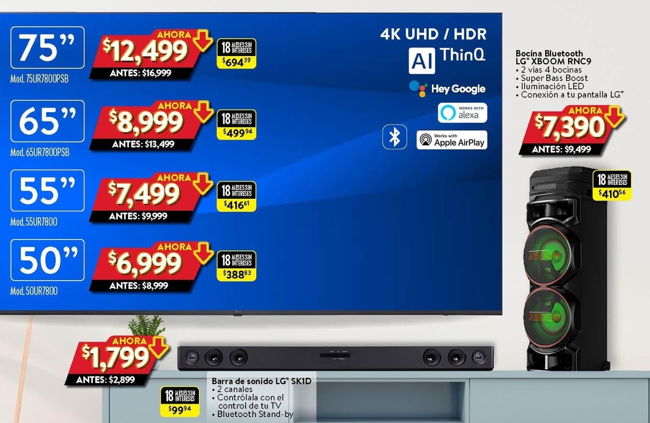 Ofertas pre Hot Sale en Walmart