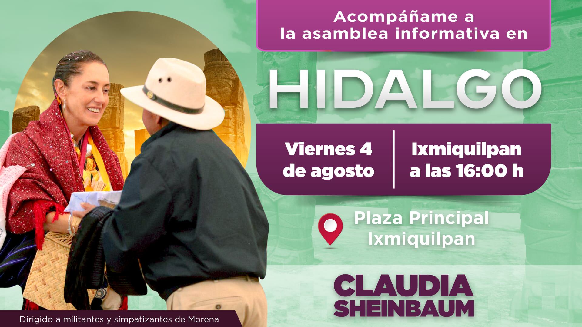 Asamblea informativa Hidalgo