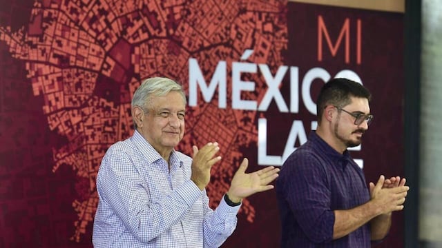 AMLO y Román Meyer