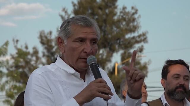 Adán Augusto López responde a Marko Cortés sobre recursos para su campaña