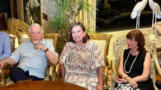 Xóchitl Gálvez, Camen Bortoni y Gustavo Mario de la Garza