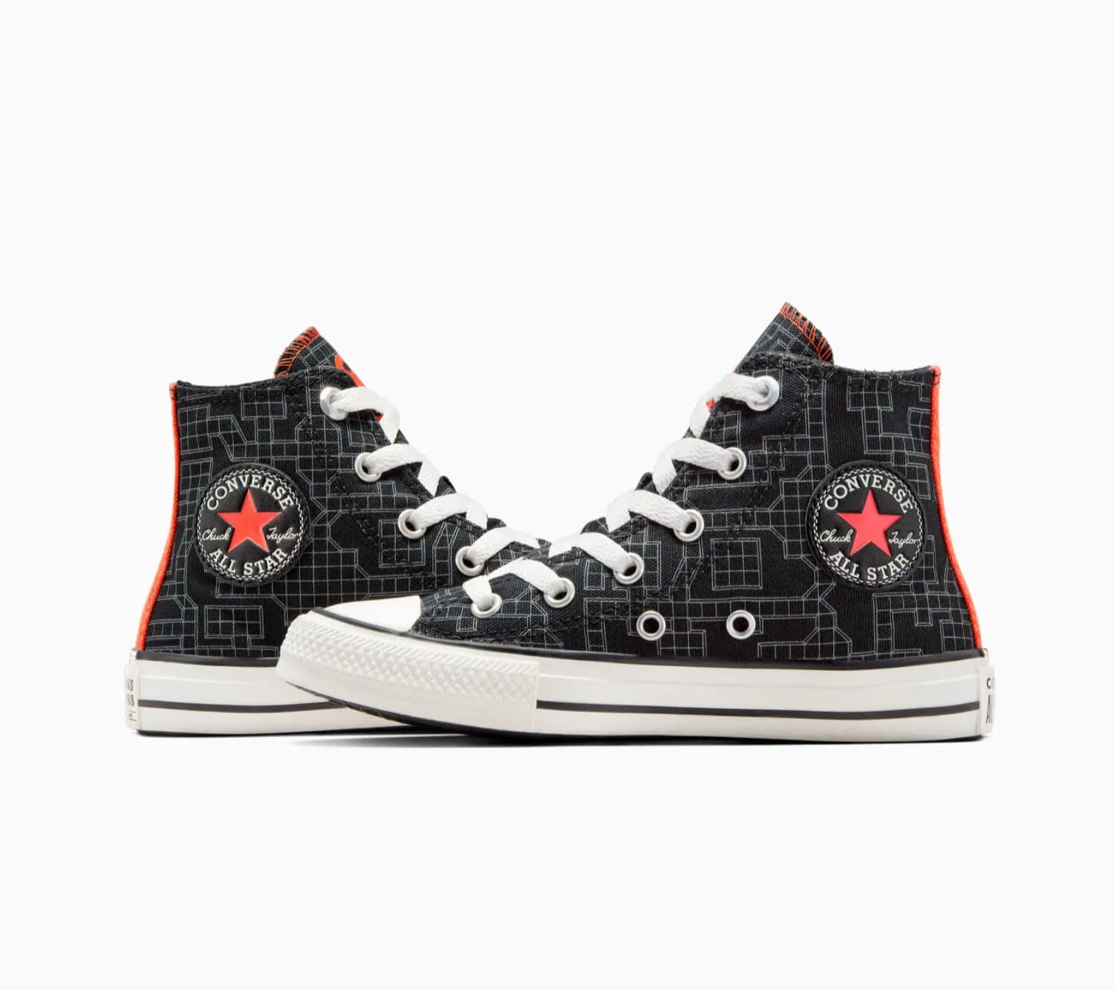 Tenis Converse x DUNGEONS & DRAGONS Ctas Negro en Bota de Lona Negro