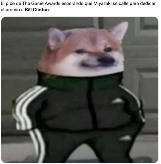 Memes de Bill Clinton y Elden Ring explotan tras The Game Awards 2022