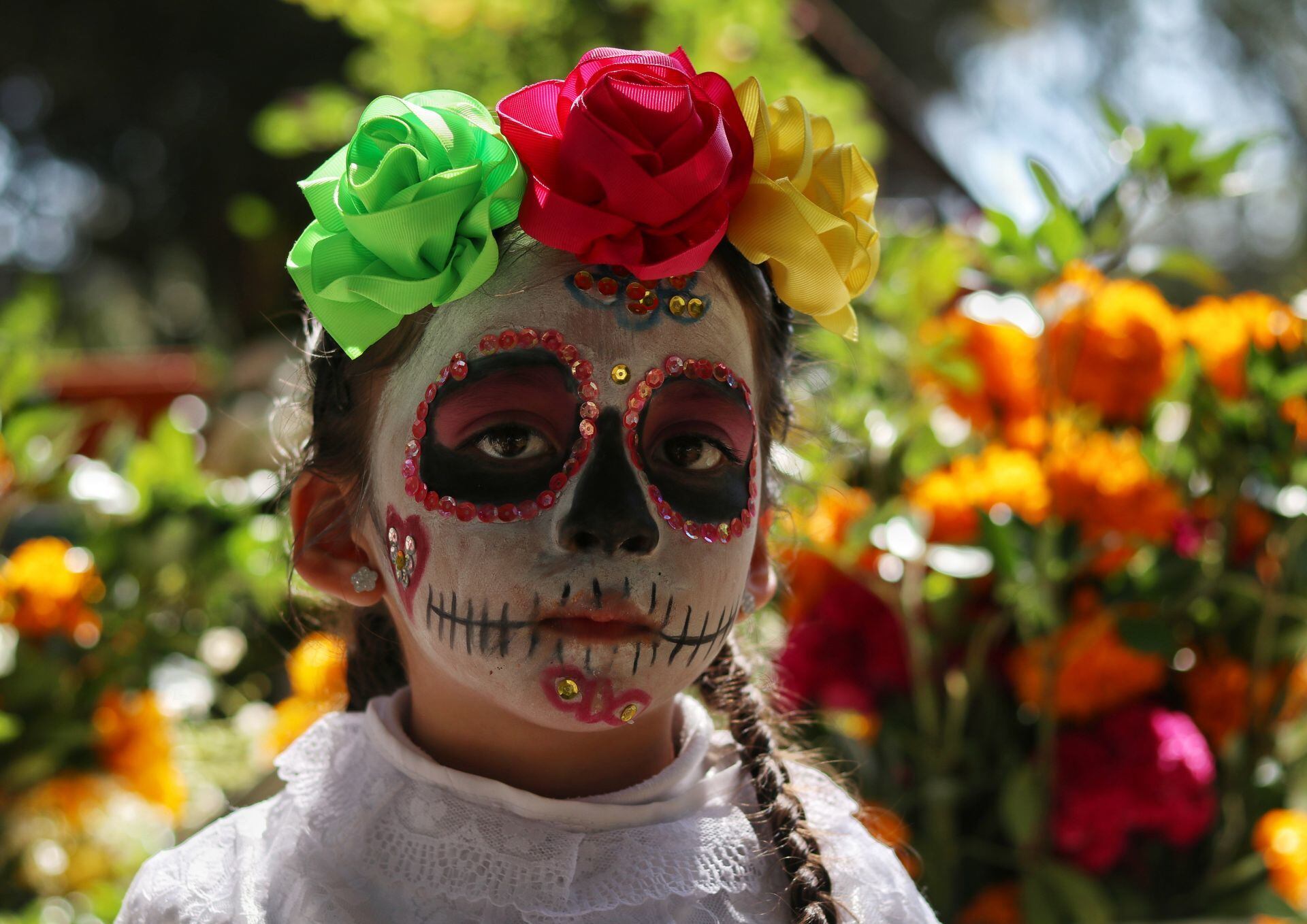Peinado de Catrina para Halloween o Día de Muertos