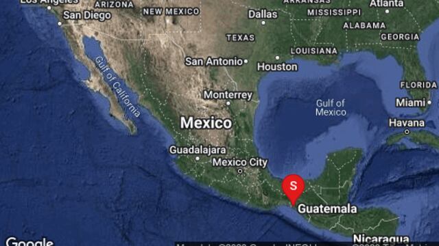 Sismo sacude a Tonala, Chiapas