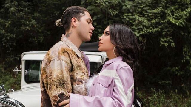 Kimberly Loaiza y Juan De Dios Pantoja