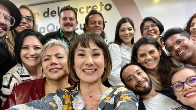 Mónica Garza en presentación del decreto de ley "Nada que curar"