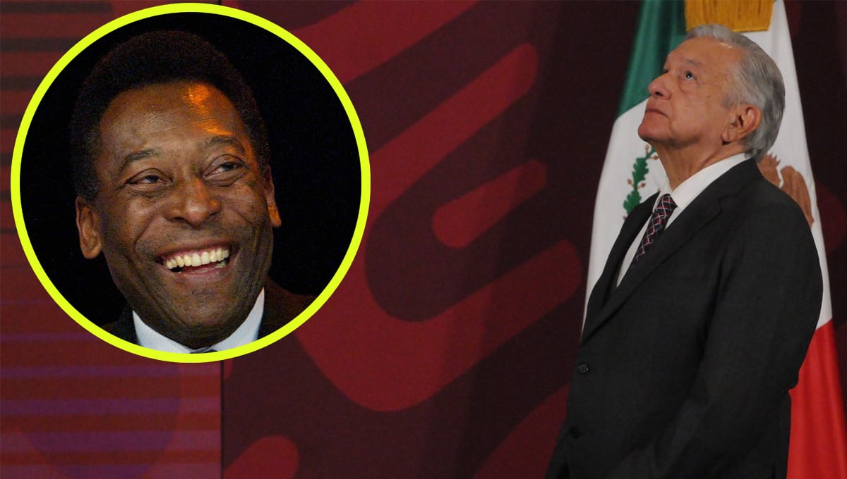 AMLO lamenta la muerte de Pelé
