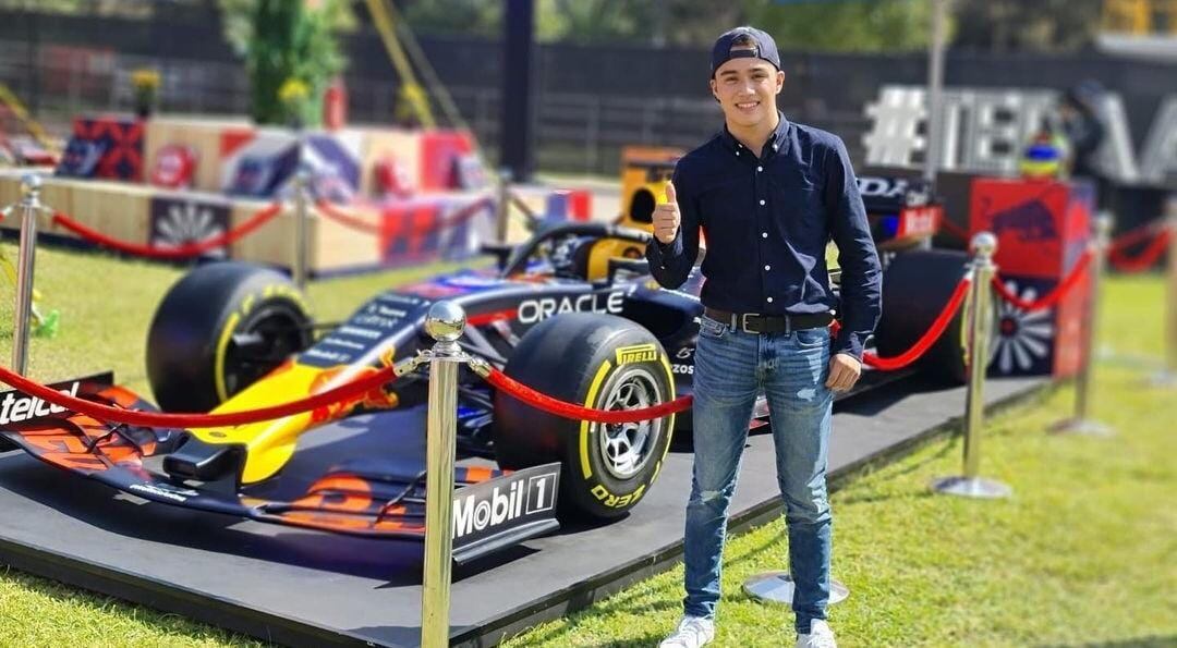 Noel León, piloto de Red Bull