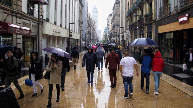 Lluvia en la Ciudad de México