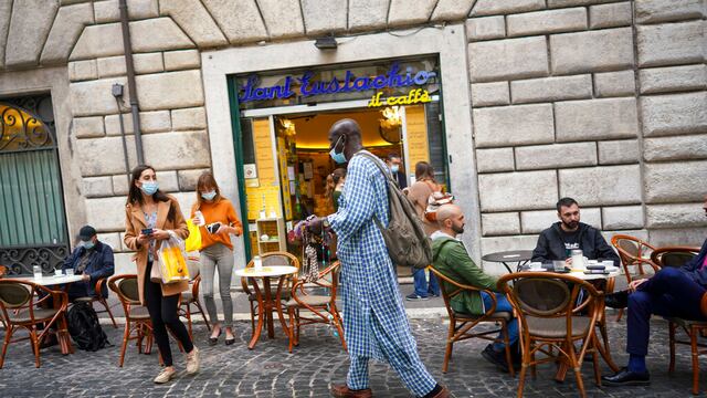 Cafetería en Roma