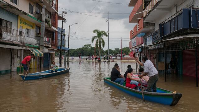 Inundaciones en Veracruz