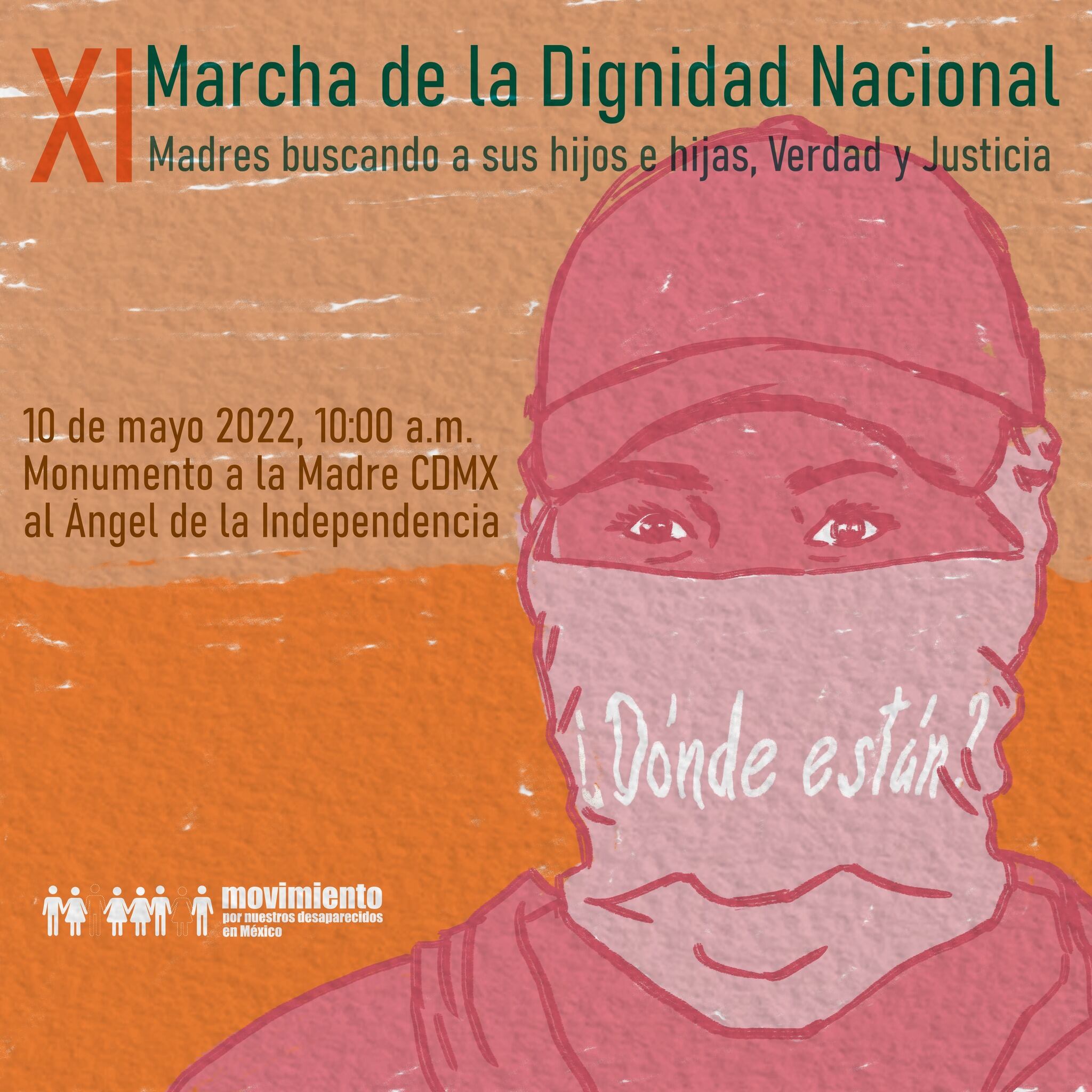 Marcha del Movimiento por nuestros desaparecidos/Facebook
