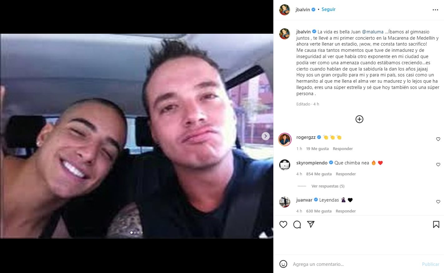 J Balvin y Maluma