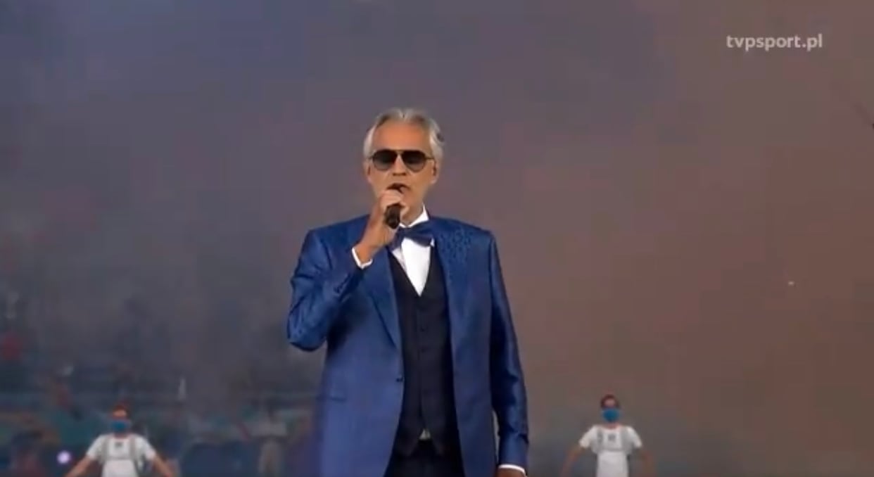 Eurocopa 2021 Andrea Bocelli