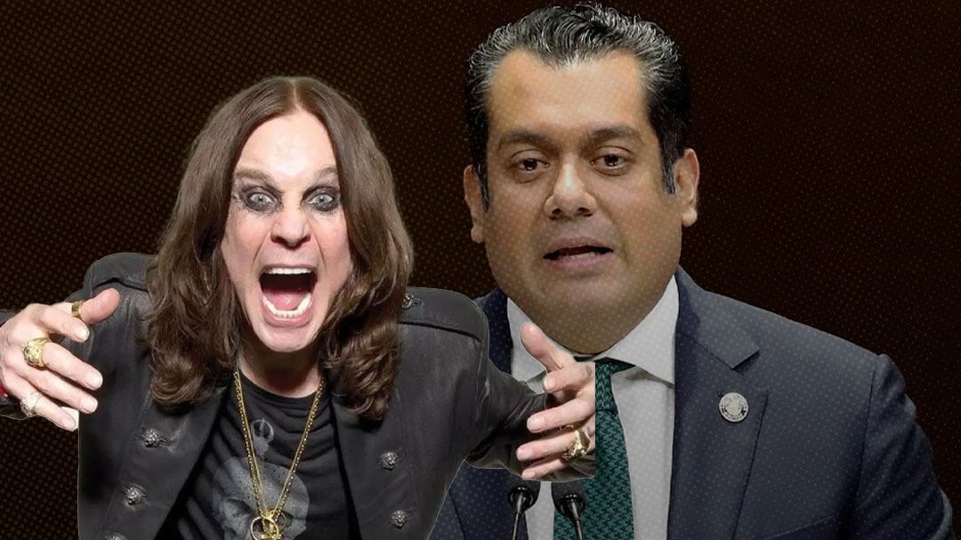 Sergio Gutiérrez Luna lamentó la muerte de Ozzy Osbourne desde la Cámara de Diputados con un comunicado