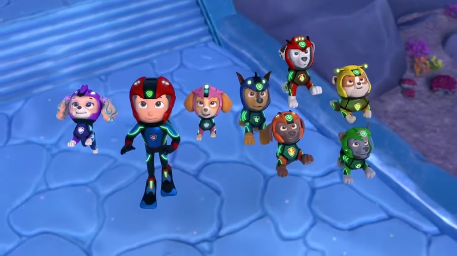 Paw Patrol por estreno de El Juego del Calamar