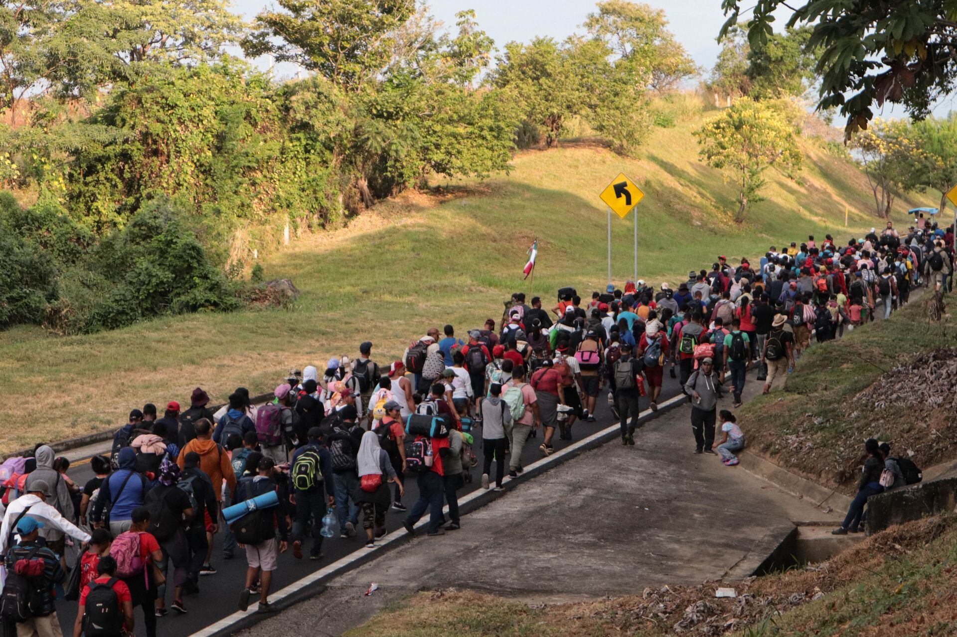 Migrantes en México