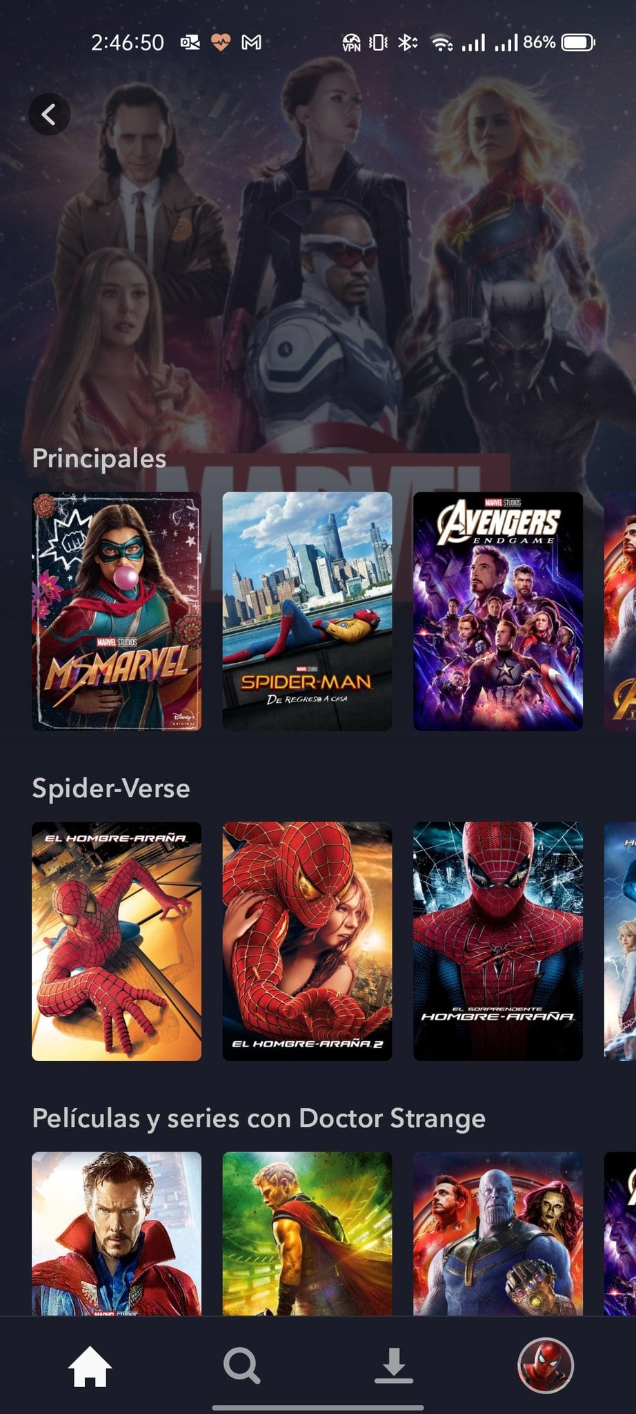 Películas de Spider-Man llegan a Disney+ Reino Unido