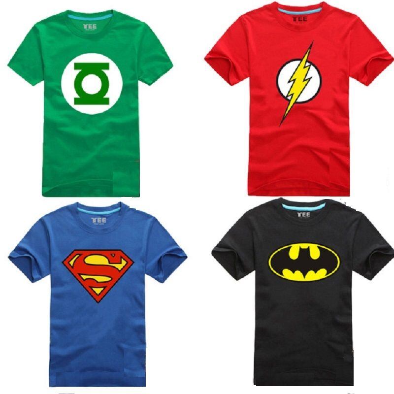 Playeras Superhéroes