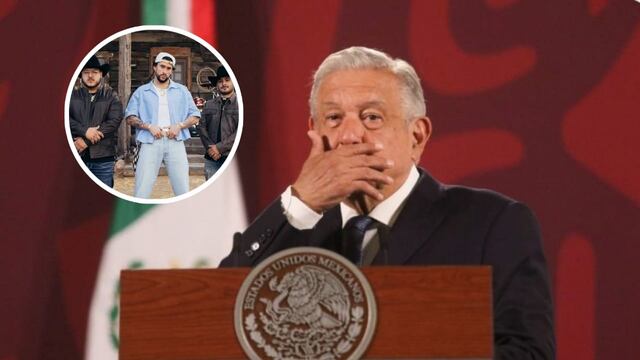 Memes de AMLO agradecen a Grupo Frontera y Bad Bunny