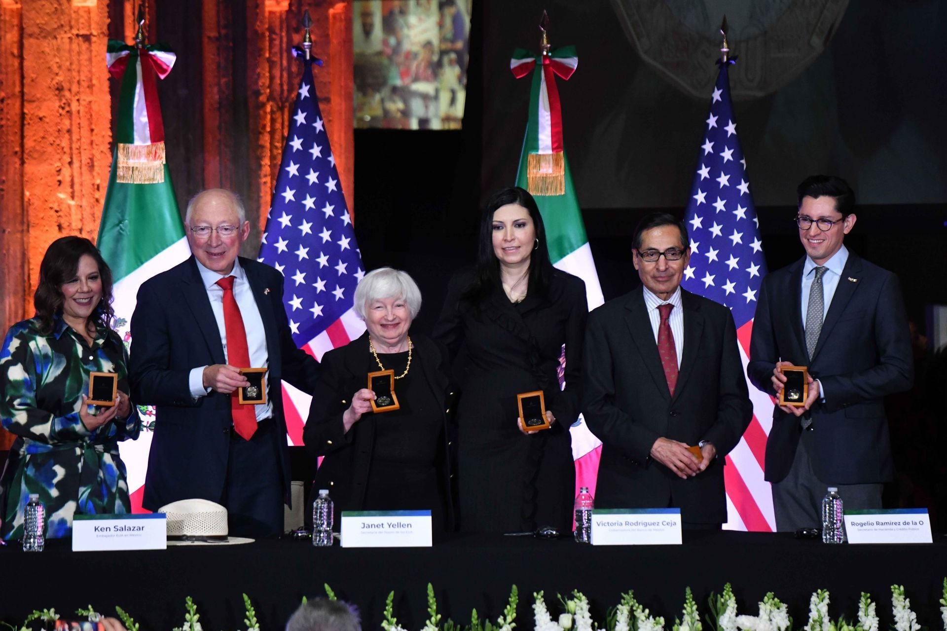 Visita de Janet Yellen a México