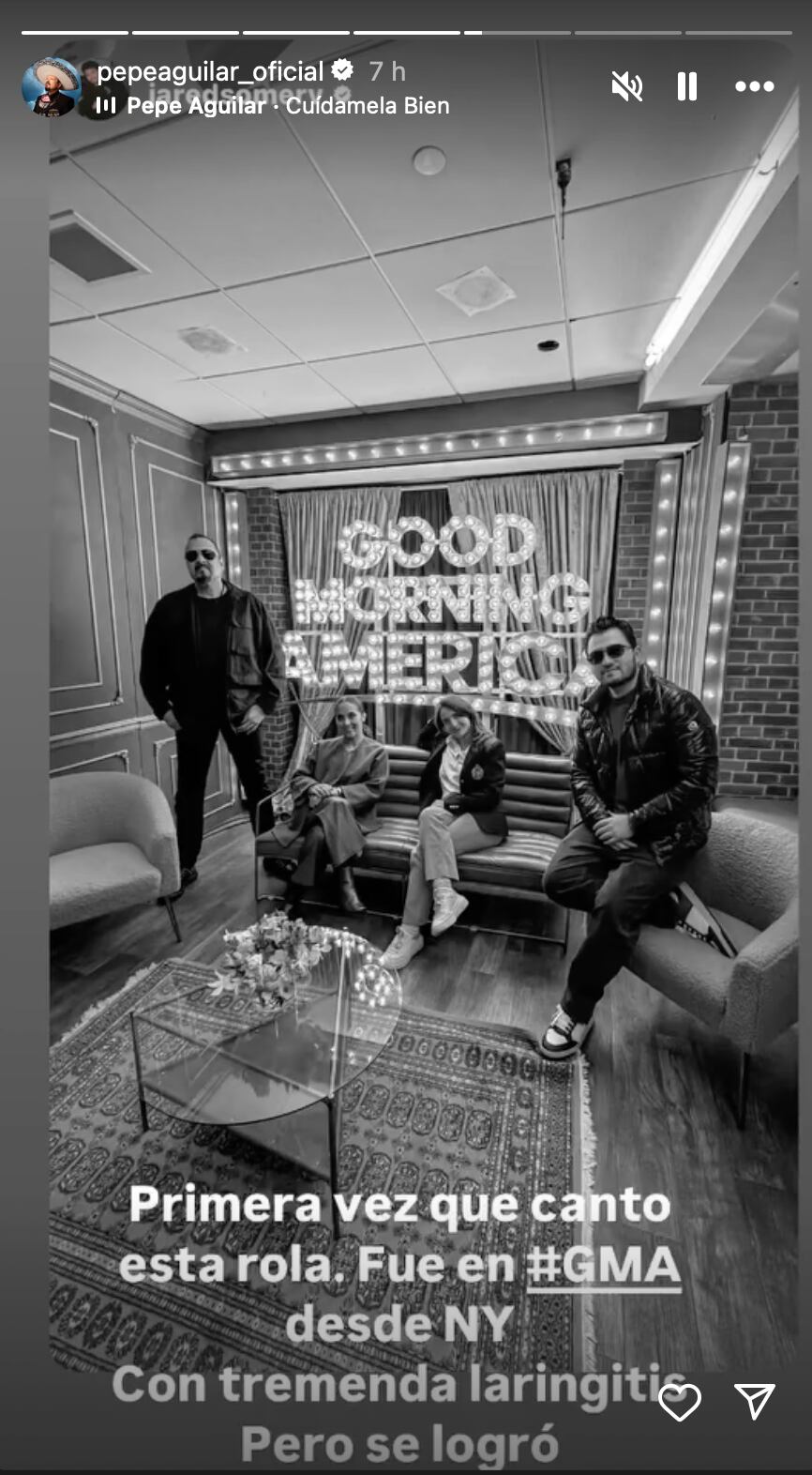 Pepe Aguilar le manda indirectas a Christian Nodal, mientras el cantante esta hospitalizado