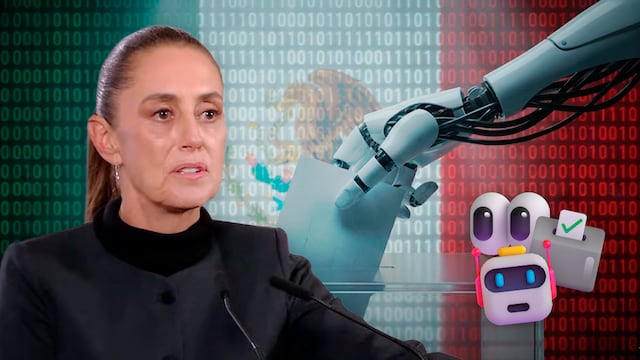 Sheinbaum dijo que los ciudadanos deben saber cuándo se usa Inteligencia Artificial en campañas
