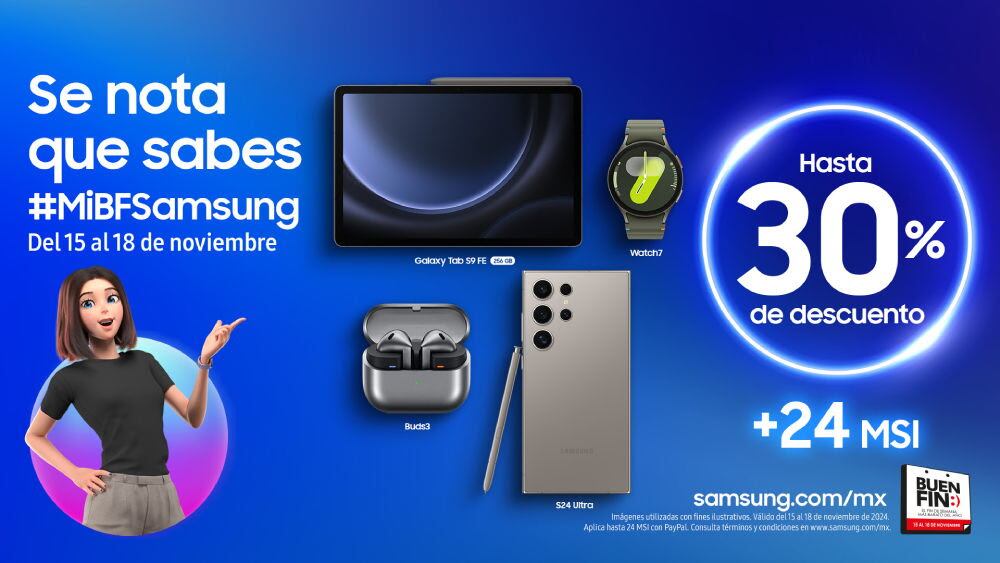 El Buen Fin 2024 en Samsung