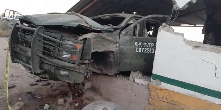Accidente deja 5 militares muertos