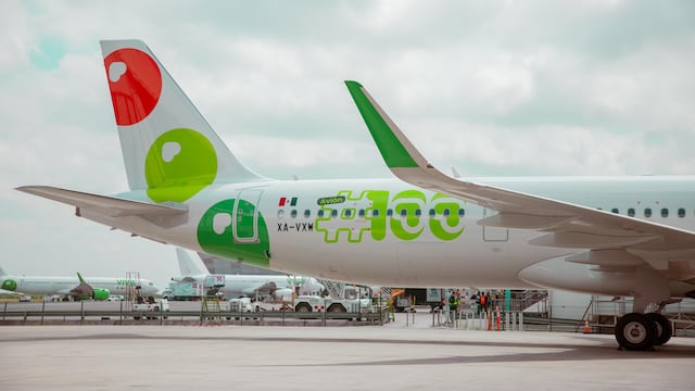 Avión numero 100 de Viva